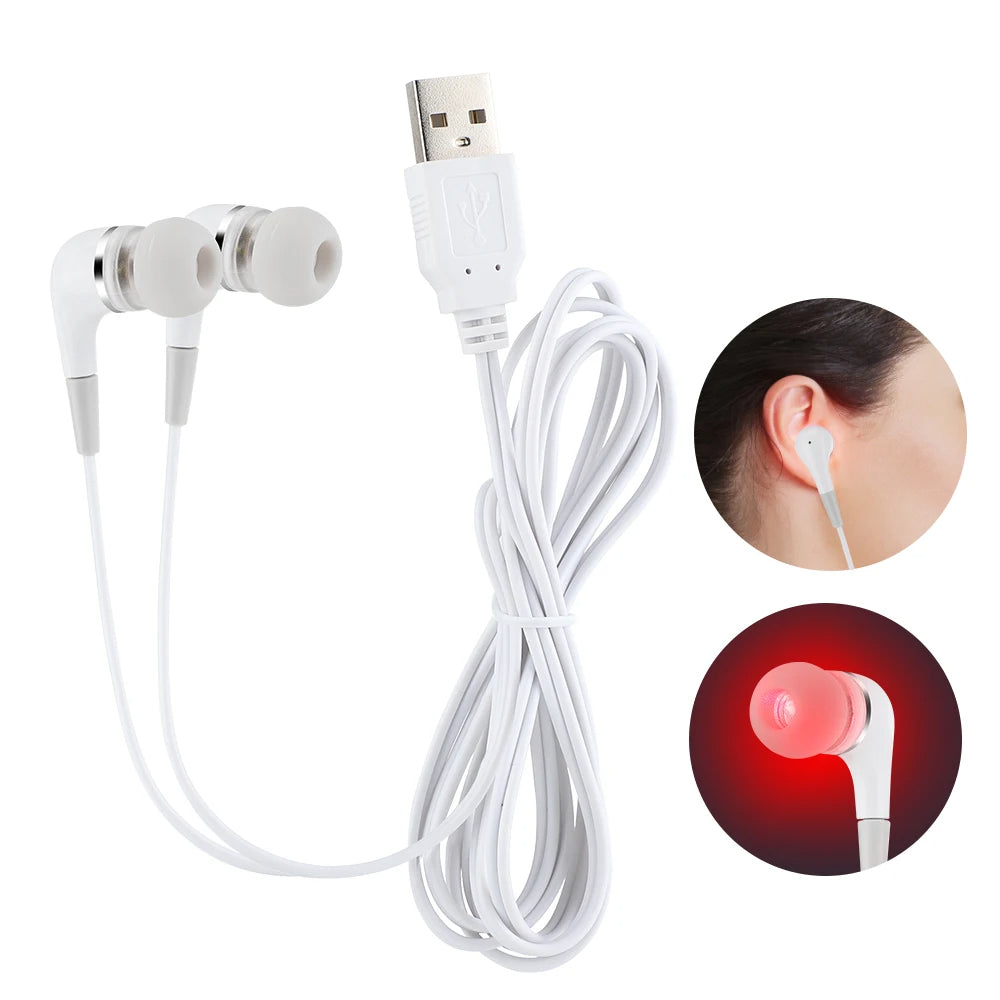 FREE Tinnitus Red Light Therapy Earphones