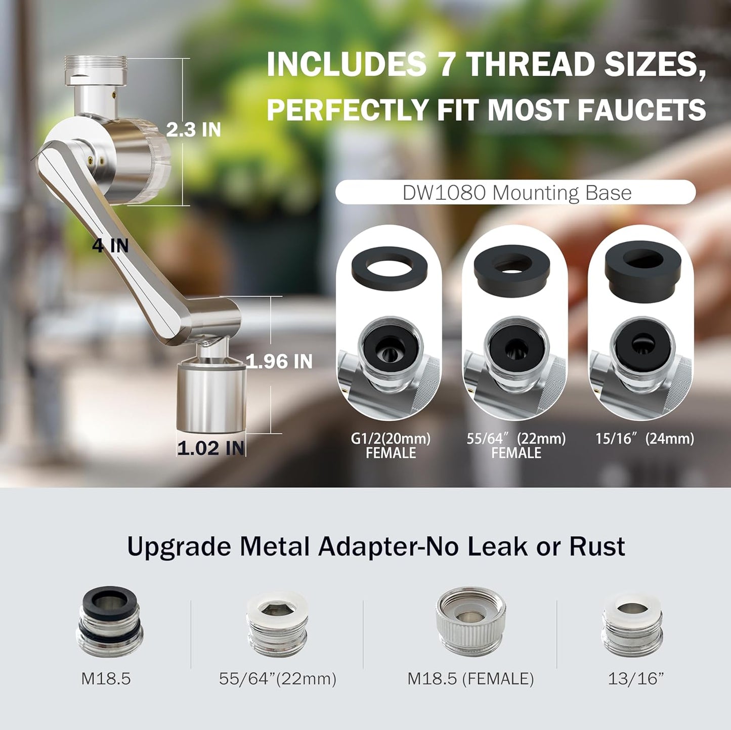 PureFlow AquaLift™ - Premium Faucet Upgrade
