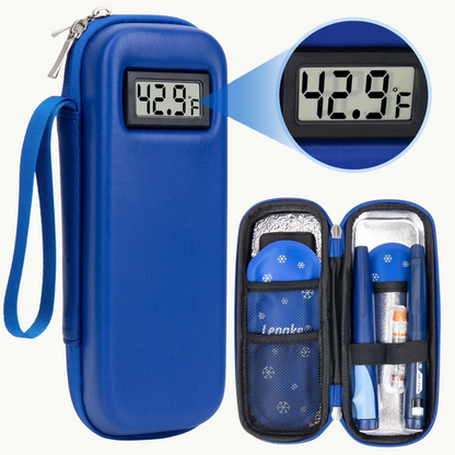 TSA-Approved Insulin Travel Case – Keeps Insulin Pens & Injectable Medications Safe and Cool for up to 12 Hours