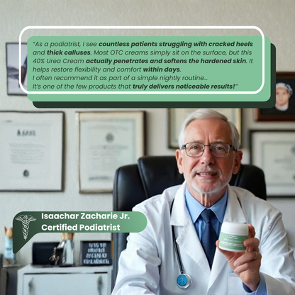 Urea Cream 40% for Cracked Heels & Callused Feet